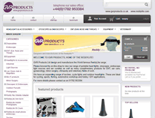 Tablet Screenshot of gvrproducts.co.uk